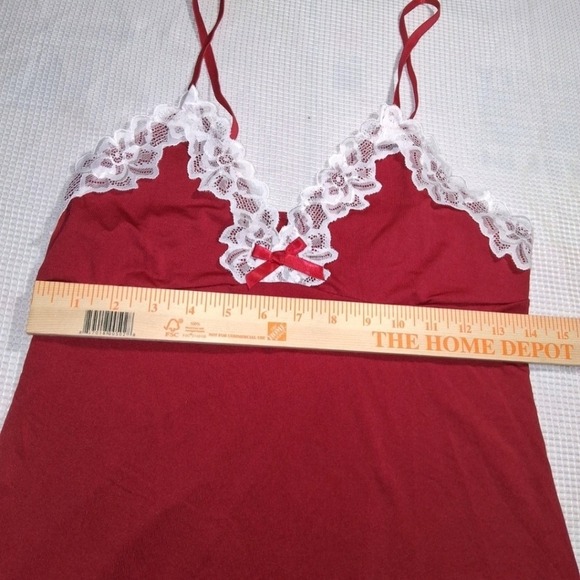SALE NWT, Red/White Ladies' Sexy Sleepwear - Picture 4 of 7